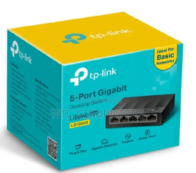 Tp-Link LS1005G Litewave 5-Port Gigabit Desktop Switch