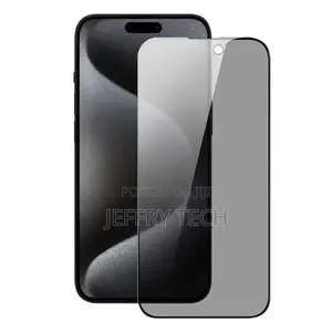 iPhone 15 Plus Anti Spy Privacy Tempered Glass Screen Protec
