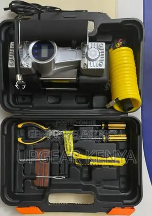 Car Compressor With Tools Kits