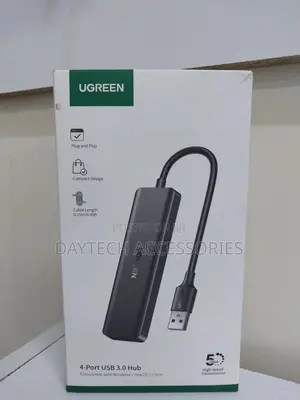 Ugreen Usb Hub 3.0 Usb Splitter 4 Port Ultra Slim With 5gbps