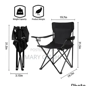Portable and Foldable Camping Chair at 
Availlable Colours