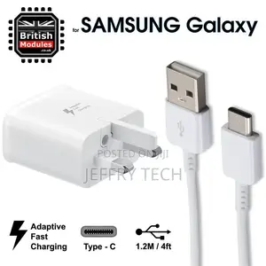 Samsung Fast Adaptive Charger for S8 S9 S10 for a Series