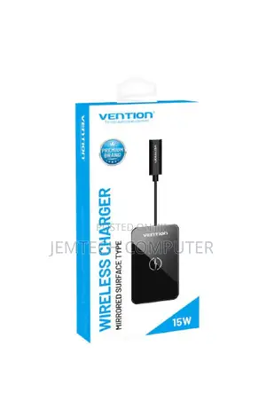 Vention Wireless Charger 15W Ultra-Thin Mirrored Surface