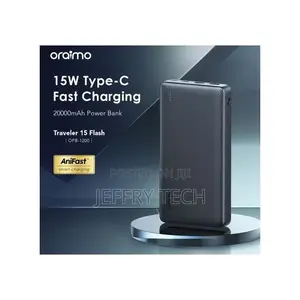 Oraimo 20000mah 15W Power Bank Type-C Input Output
