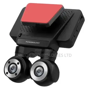 Powerology Dual Lens Dash Camera - CAM108
