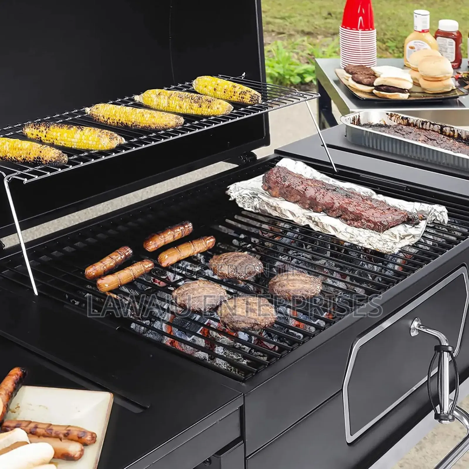 Rectangular Barbeque Grill