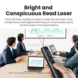 UGREEN Wireless Presenter Laser Pointer- LP479