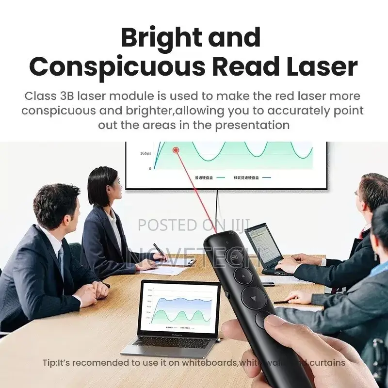 UGREEN Wireless Presenter Laser Pointer- LP479