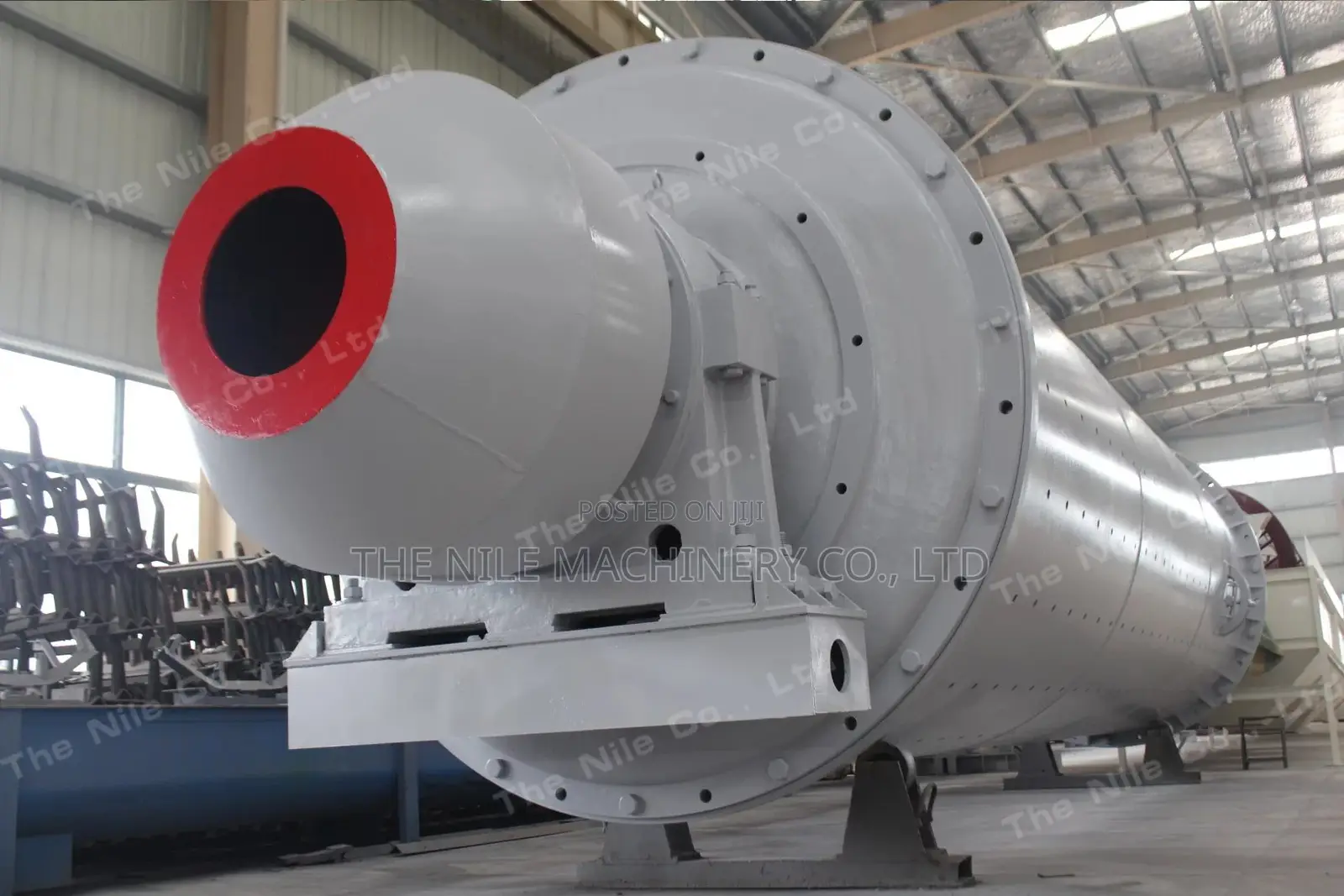 Large-Capacity Dry Ball Mill for Fly Ash and Slag Grinding