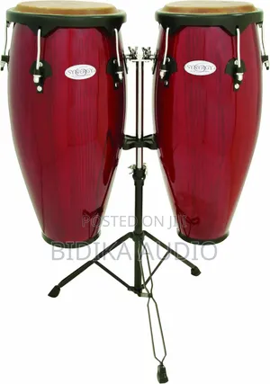 Toca 2300RR Conga Drum Set, Red