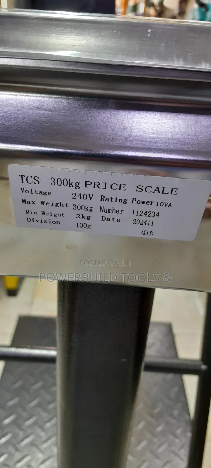 300kgs Weighing Scale With Guard TCS
