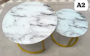 Glass Top Nesting Coffee Tables