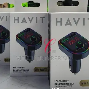 Bluetooth Car FM Transmitter Havit HV-FM819BT