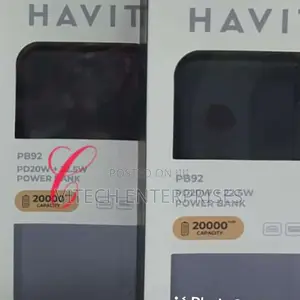 Havit PB92 20,000mah *22.5W* Fast Charging Power Banks