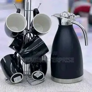 Tea Set Mug and Flask