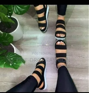Elastic Sandals