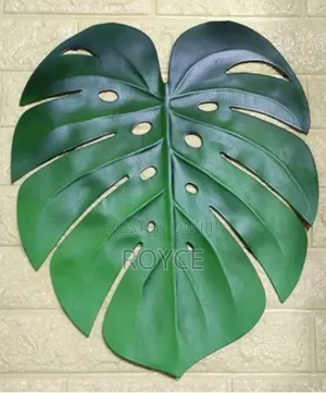 Green Leaf PVC Table Mats-6pcs
