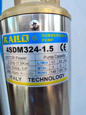 Kailo Submersible Pump 2.0hp