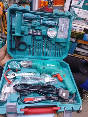 Total 115pcs Workshop Tool Box