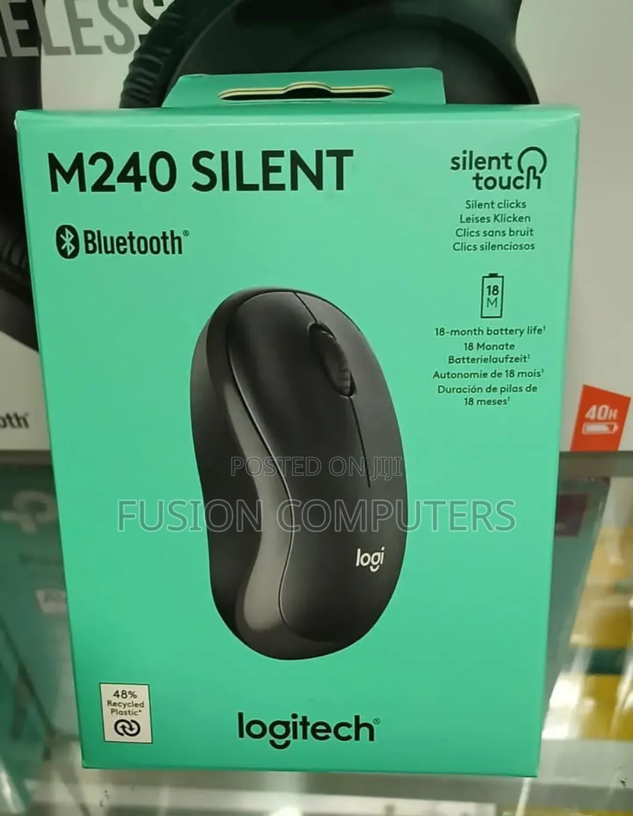 Logitech M240 Silent Wireless Bluetooth Mouse