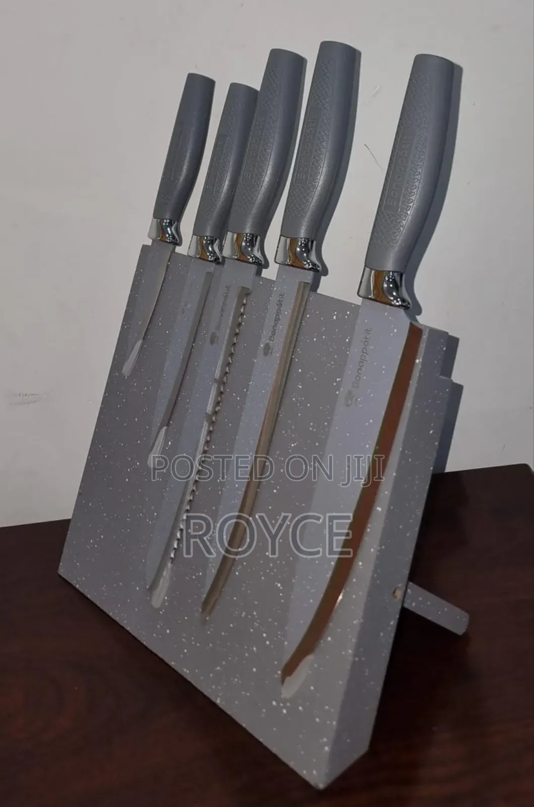 6pcs Knife Set With Magnetic Stand