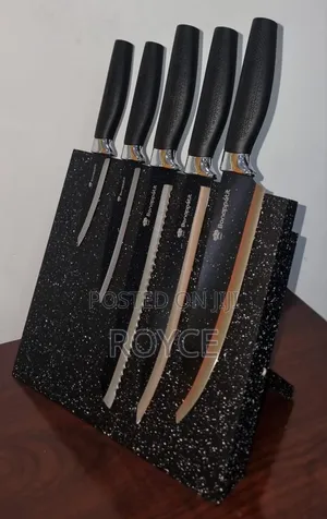 6pcs Knife Set With Magnetic Stand