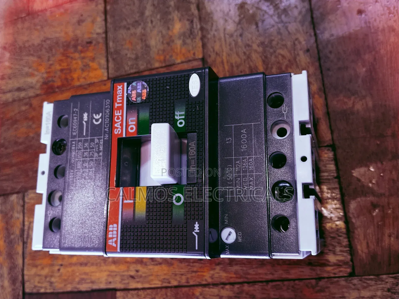 3pole McCb 160a