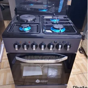 Nunix 60 by 60 Cooker With Electric Oven 3G+1E at 