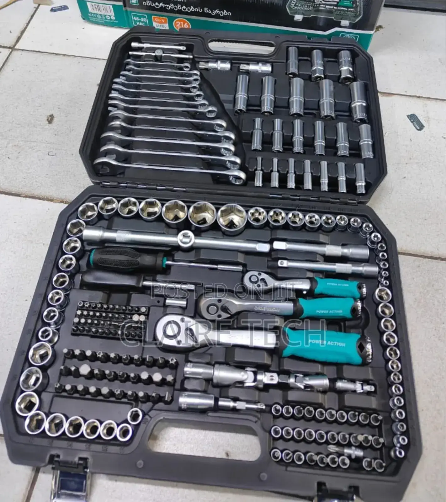 216pc Original Chrome Wrench Set