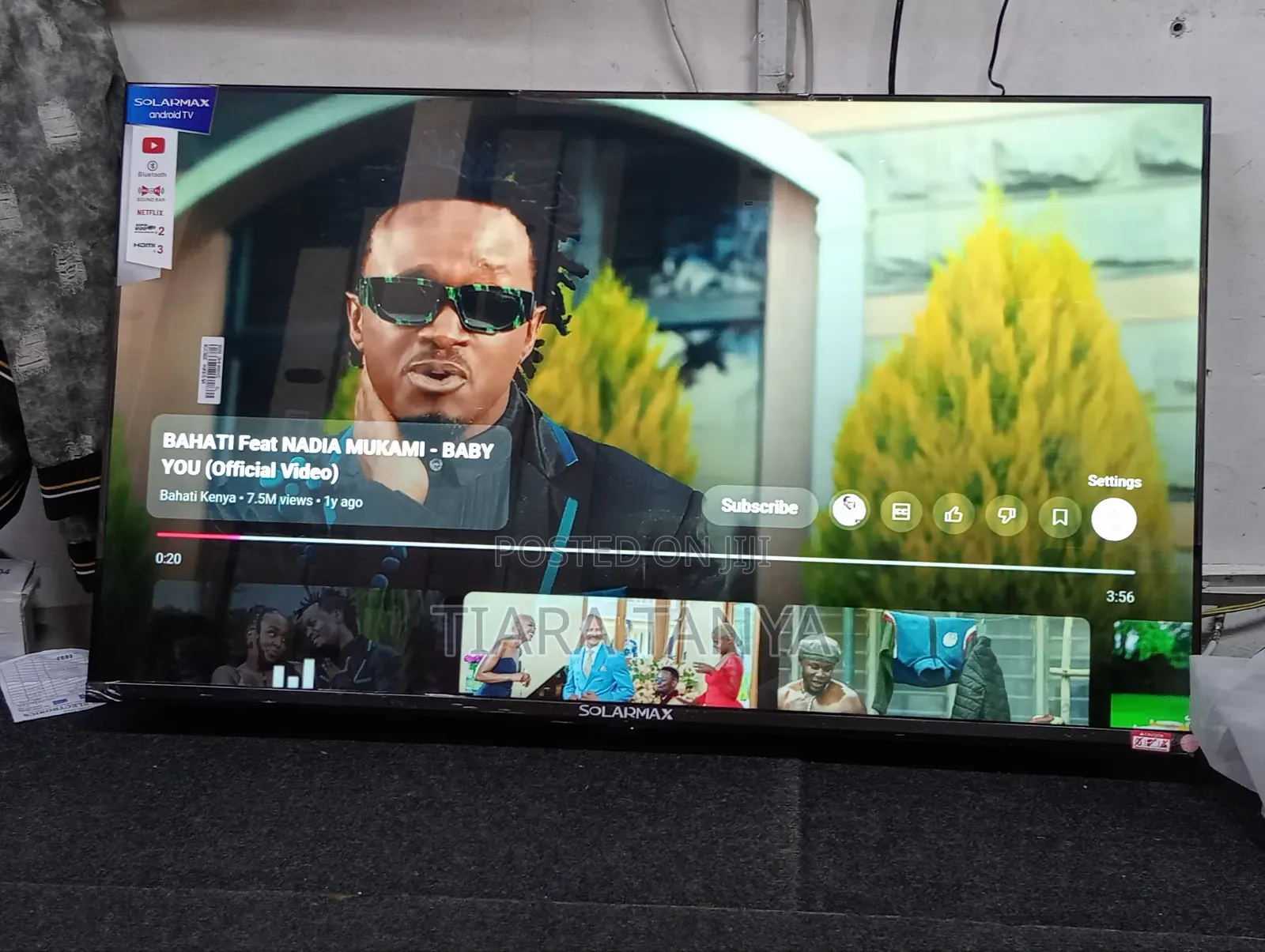 Solarmax 43"Inch Frameless Smart Android TV
