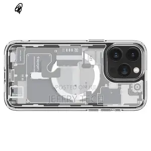 Case iPhone 15 Pro Max Spigen Magsafe Zero One White Case