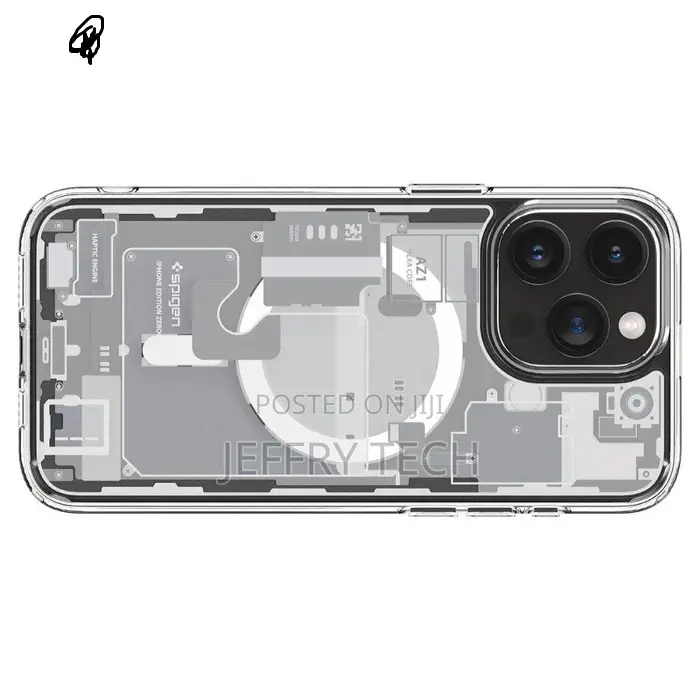 Case iPhone 15 Pro Max Spigen Magsafe Zero One White Case