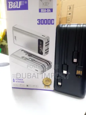 30000amh Power Bank With Cables