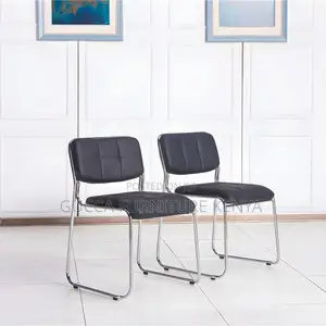 Office Chairs: Non-Wheeled Modern Chrome Event Chair