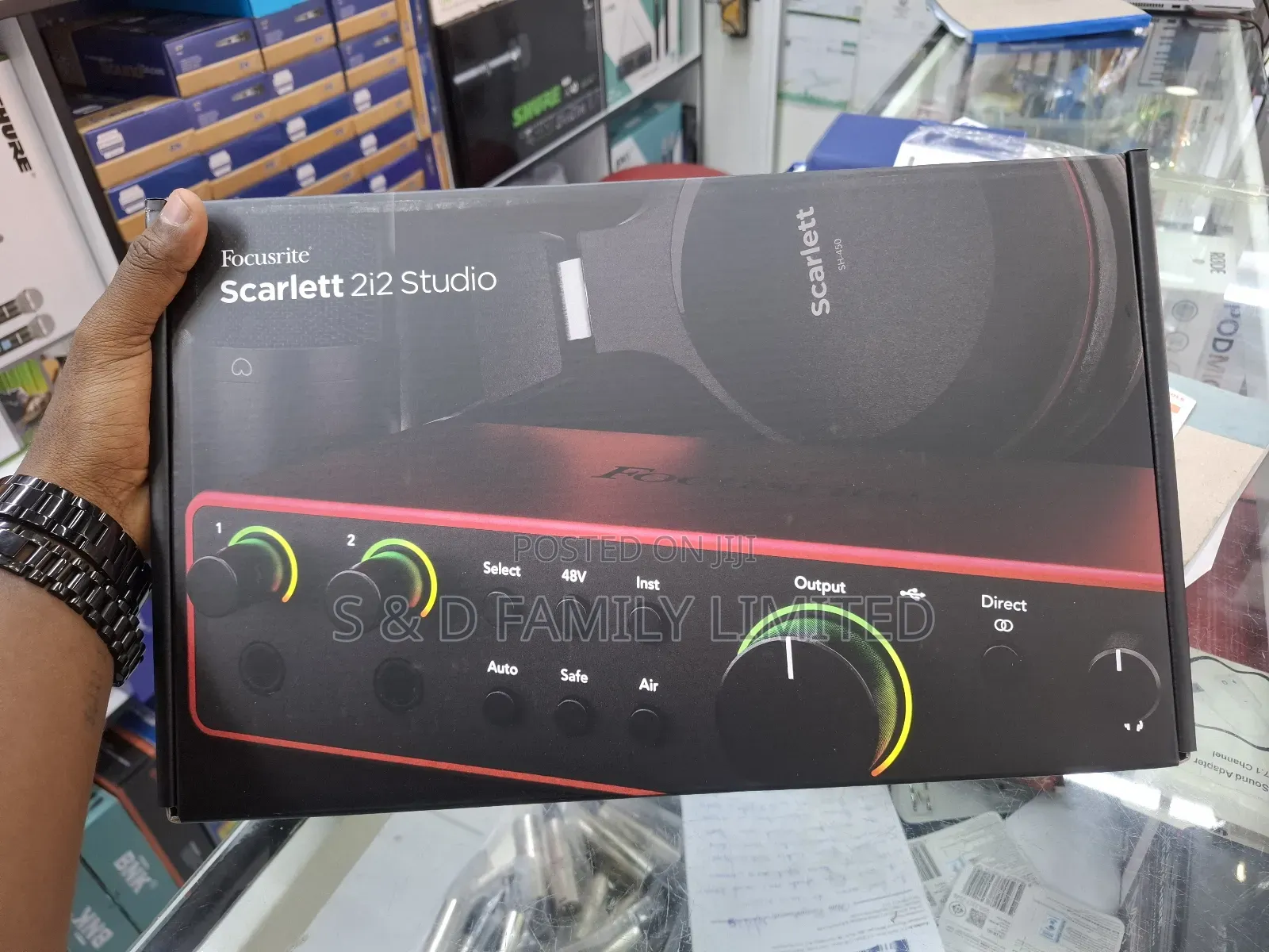 Focusrite Scarlet 2i2 Bundle 4th Generation