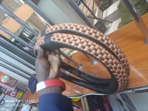 Thread-Wrapped Steering Wheel Cover ,Ultimate Grip Comfort