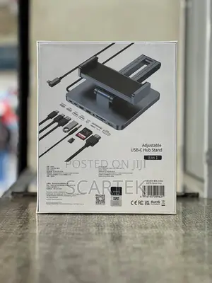 Adjustable Usb C  Hub Stand