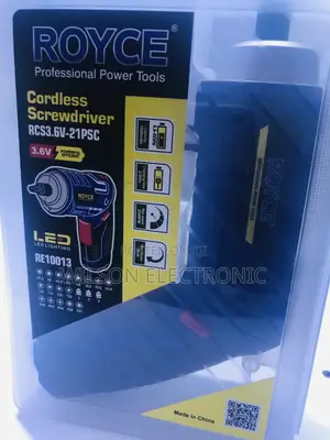 Cordless Screw Driver. 3.6v