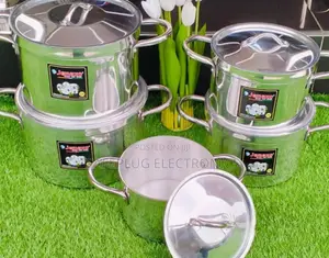 Stainless Steel Jamaxo Cookware Sufurias 10pcs