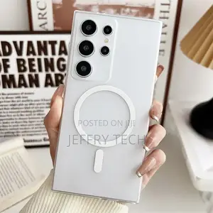 Samsung Galaxy S24 Ultra Paper Thin Case With Magsafe - Whit