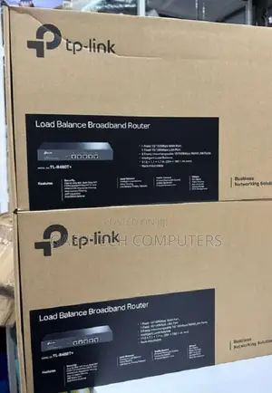 TP LINK TL-R480T+Load Balance Router WAN/LAN Ports