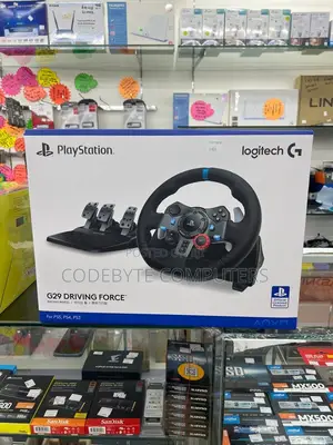 Logitech G29 Driving Force Racing Wheel and Floor Pedals