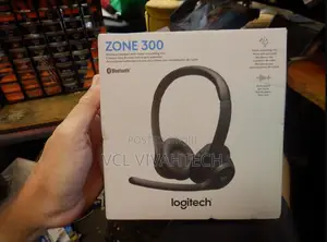 Logitech Zone 300 Wireless Bluetooth Headset Midnight Black