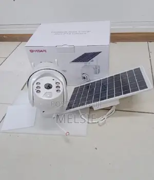 Solar Powered WIFI PTZ 360 Camera – With 6 Batteries Ubox
