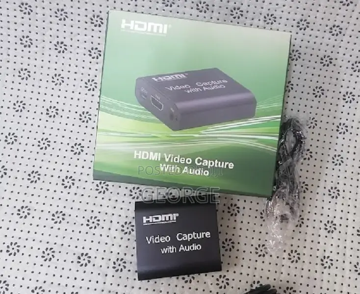 Easy to Carry 1080P HDMI to USB Capture Card With Audio