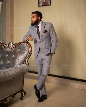 Men’S Suit Ash Grey Suit