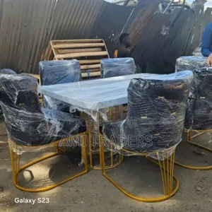Black Golden Dining Set