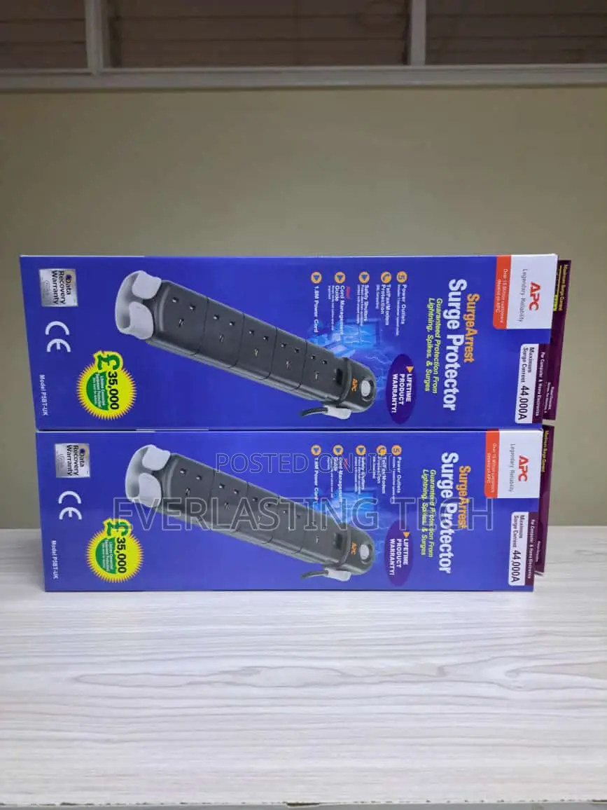 APC 5 Way Surge Protector Extension