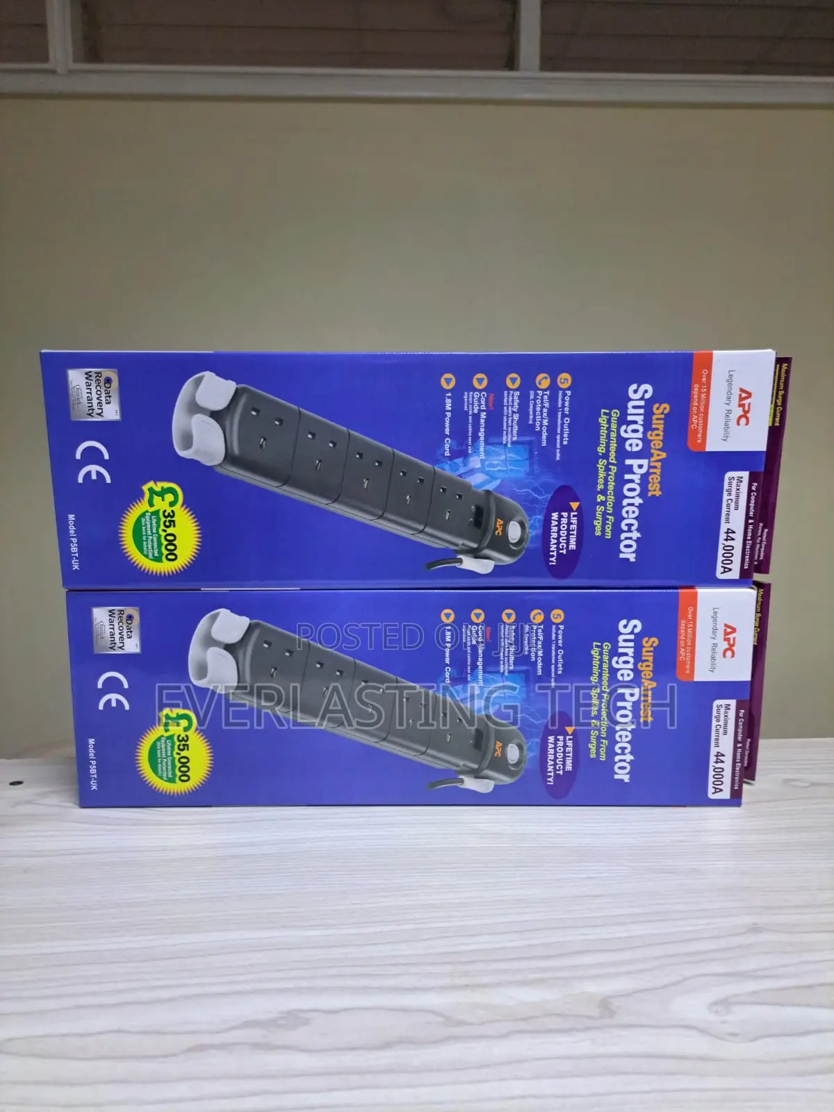 APC 5 Way Surge Protector Extension