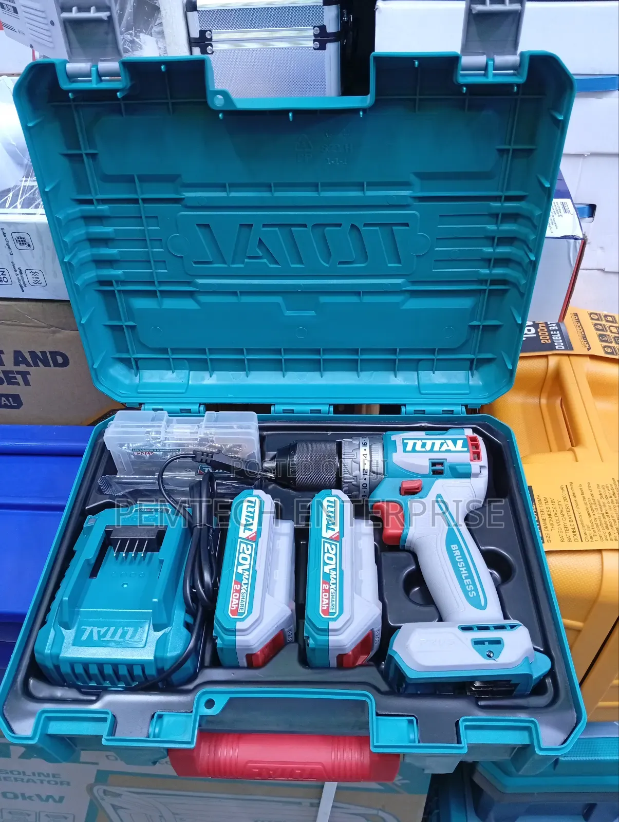 20v Brushless Total Drill